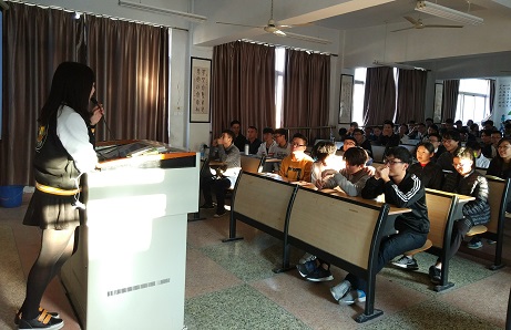 乡村教师成长行动研究小组成员林靖谊老师来我院讲座
